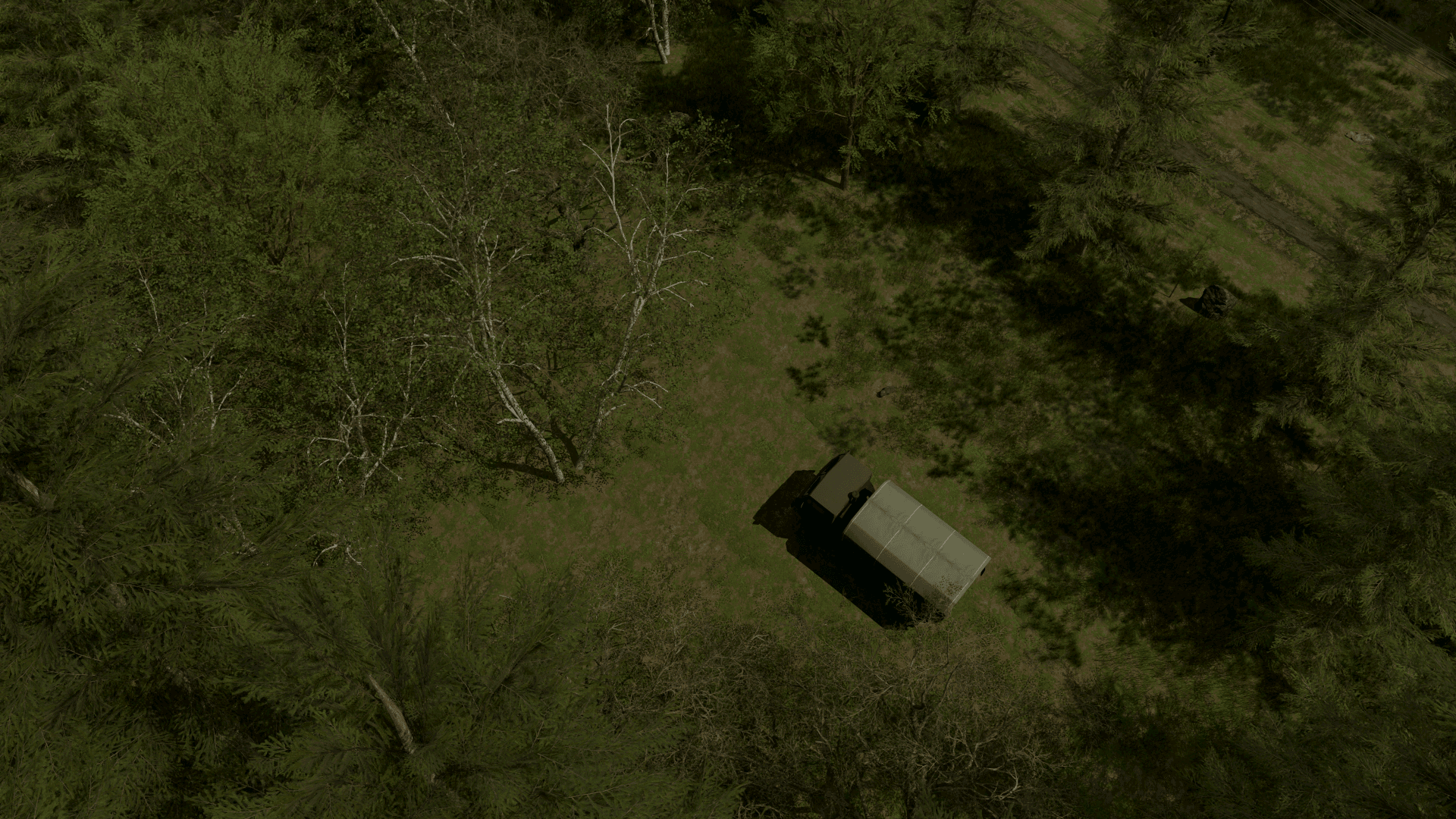 Detection of vehicles in visible light
